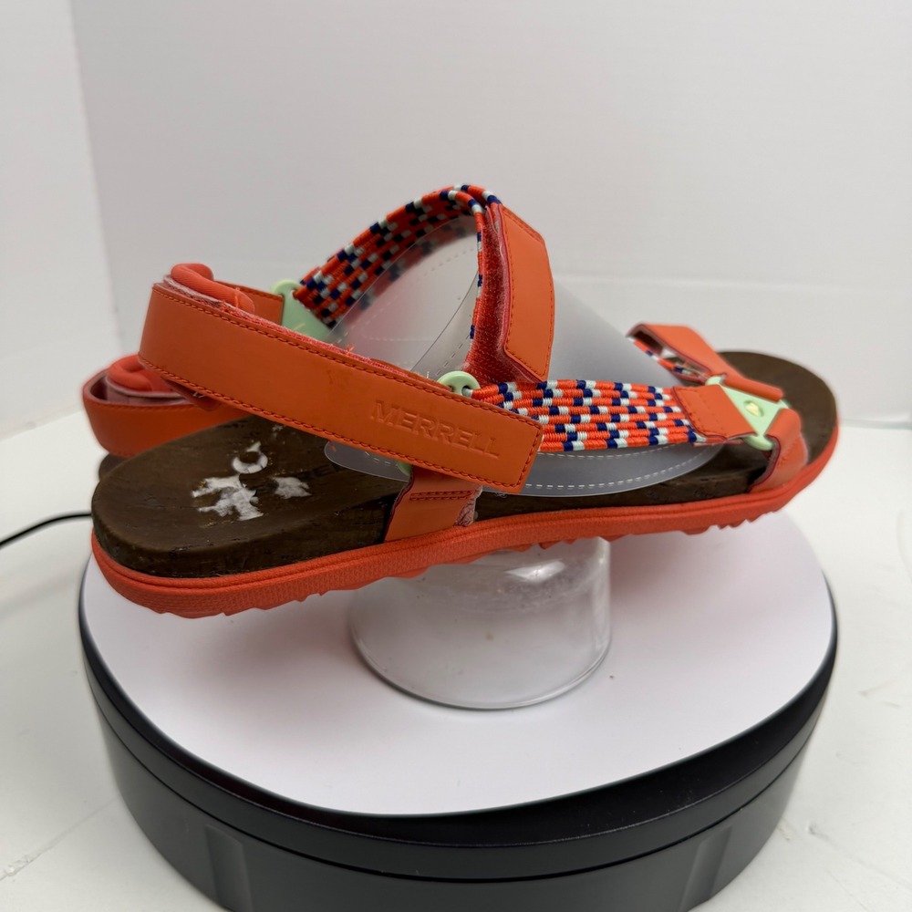 Merrell District Mendi Backstrap Sandals Womens 11 Hot Coral Orange J94232 - Picture 7 of 16